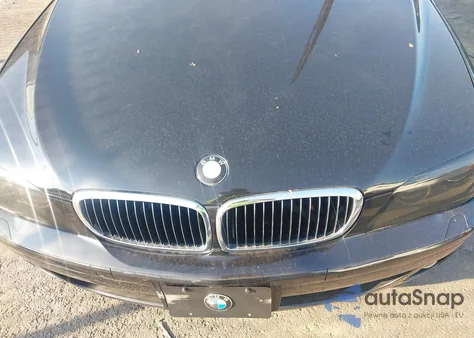 2007 BMW 750Li z USA, uszkodzony, nr VIN WBAHN83527DT75009